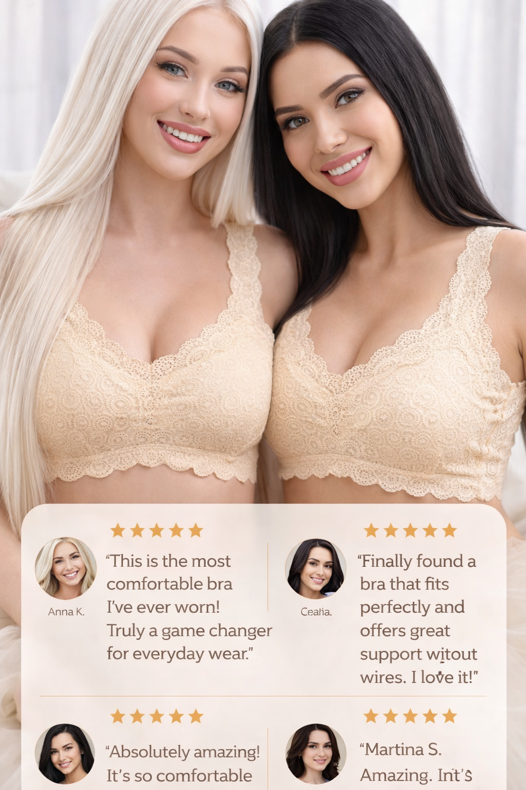 FreedomFit™ Seamless Comfort Bra – Wireless Support, Invisible Fit & Everyday Comfort