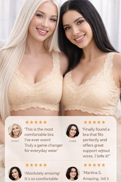 FreedomFit™ Seamless Comfort Bra – Wireless Support, Invisible Fit & Everyday Comfort